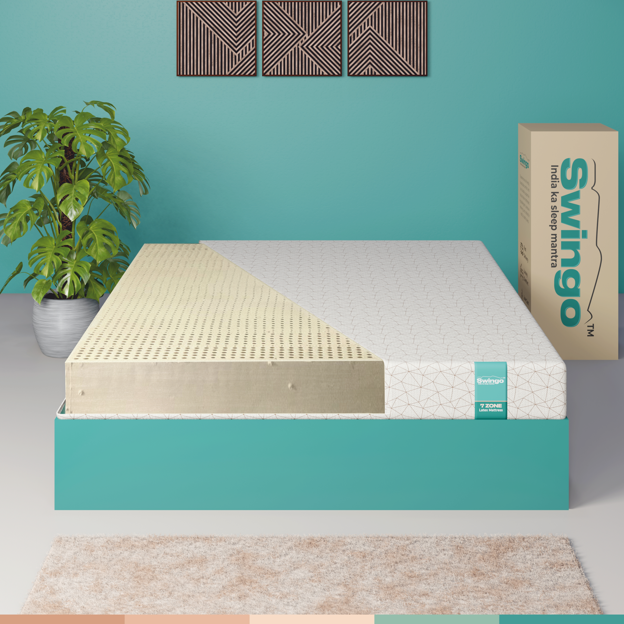 Swingo Seven Zone Latex Mattress