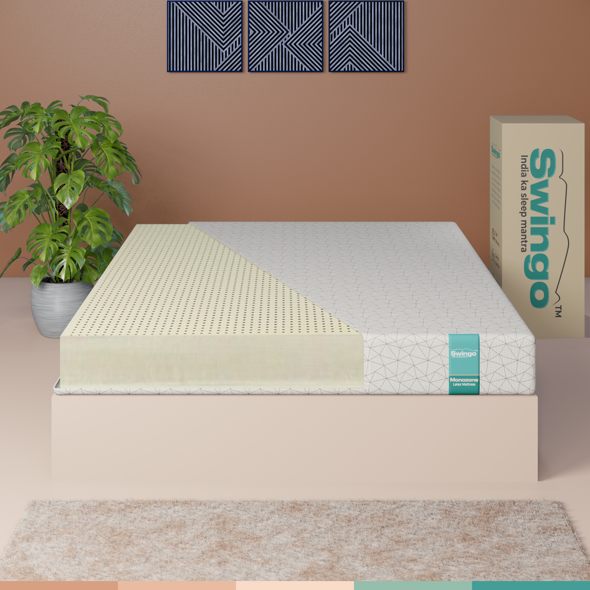 Swingo Monozone Latex Mattress