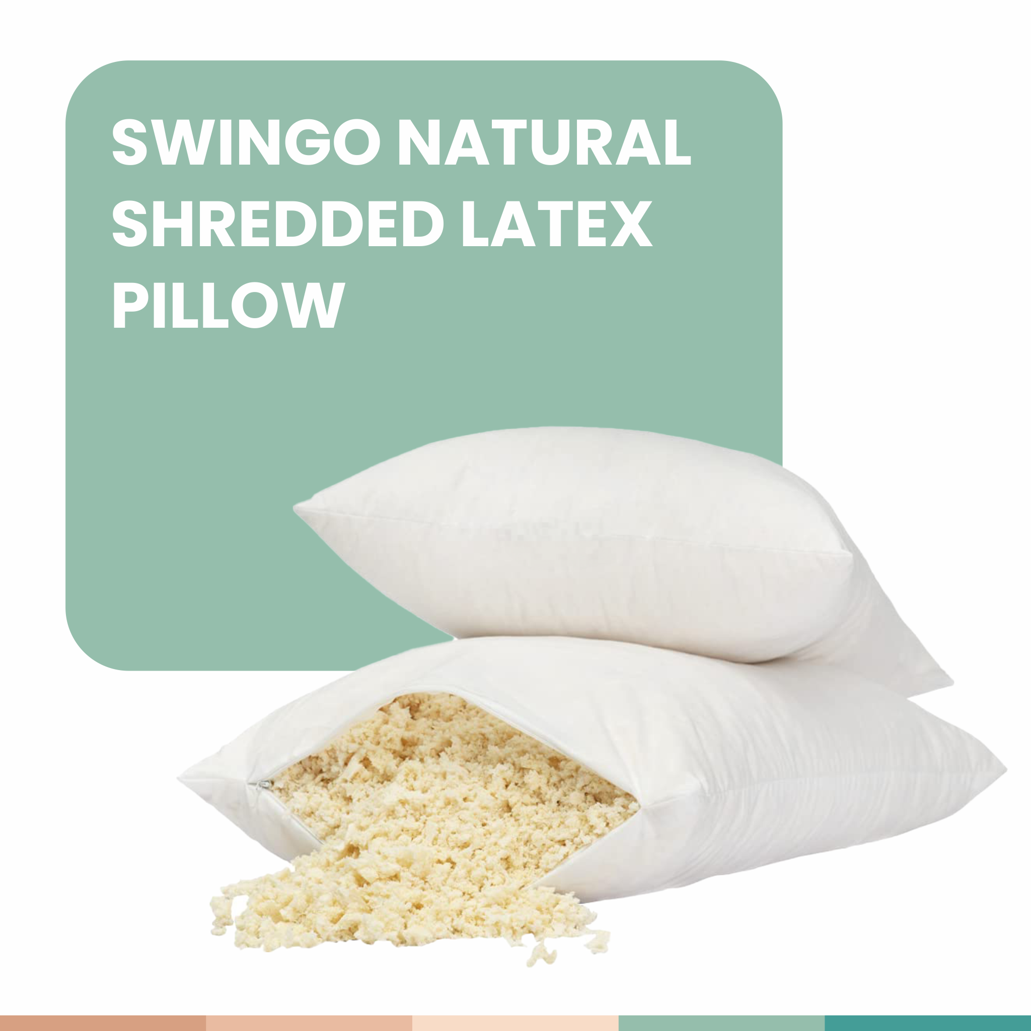 Swingo Natural Shredded Latex  Pillow